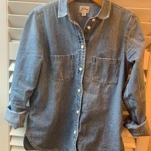 J Crew chambray button down